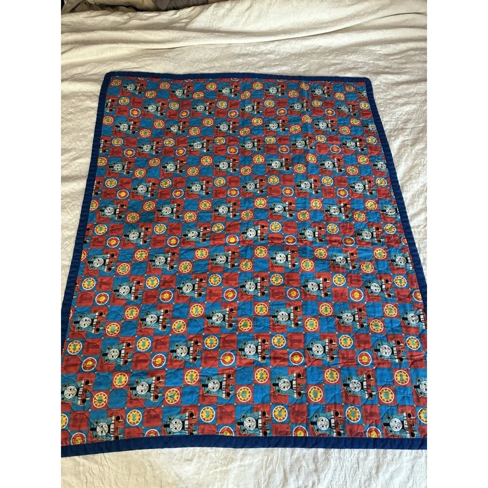 Thomas the Train Baby Blanket Quilt Comforter Thomas & Friends 42”x 33